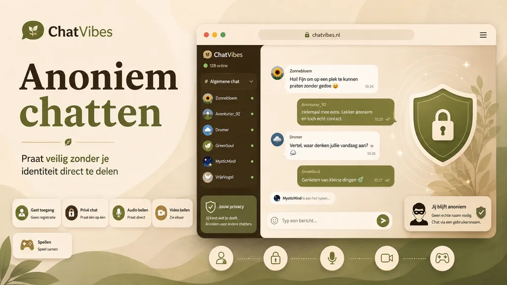 Anoniem chatten